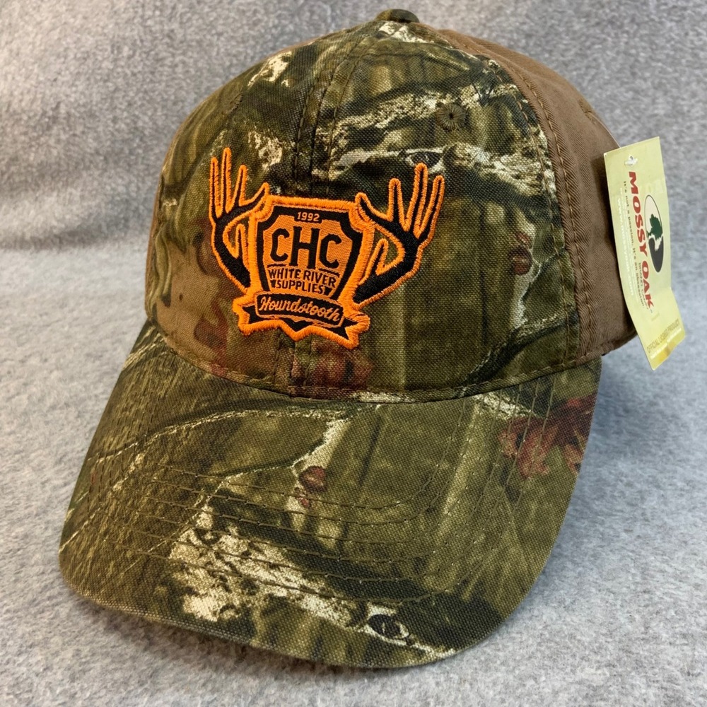 Houndstooth CHC White River Supplies Mens Camo Mossy Oak Snapback Hat OSFM